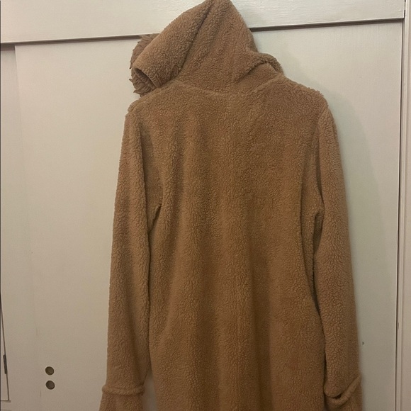 Celebrate Halloween Brown Sloth Hooded Onesie adult size large 12/14 - Picture 7 of 8